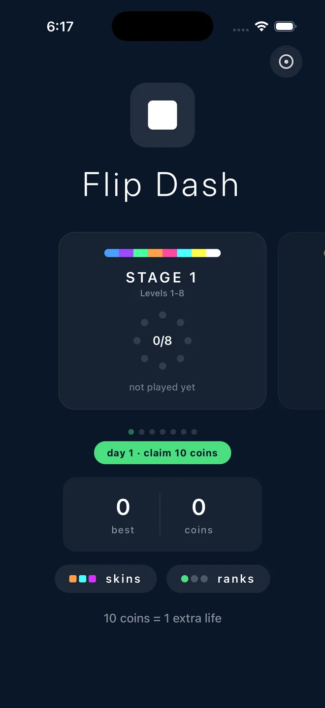 Flip Dash screenshot 1