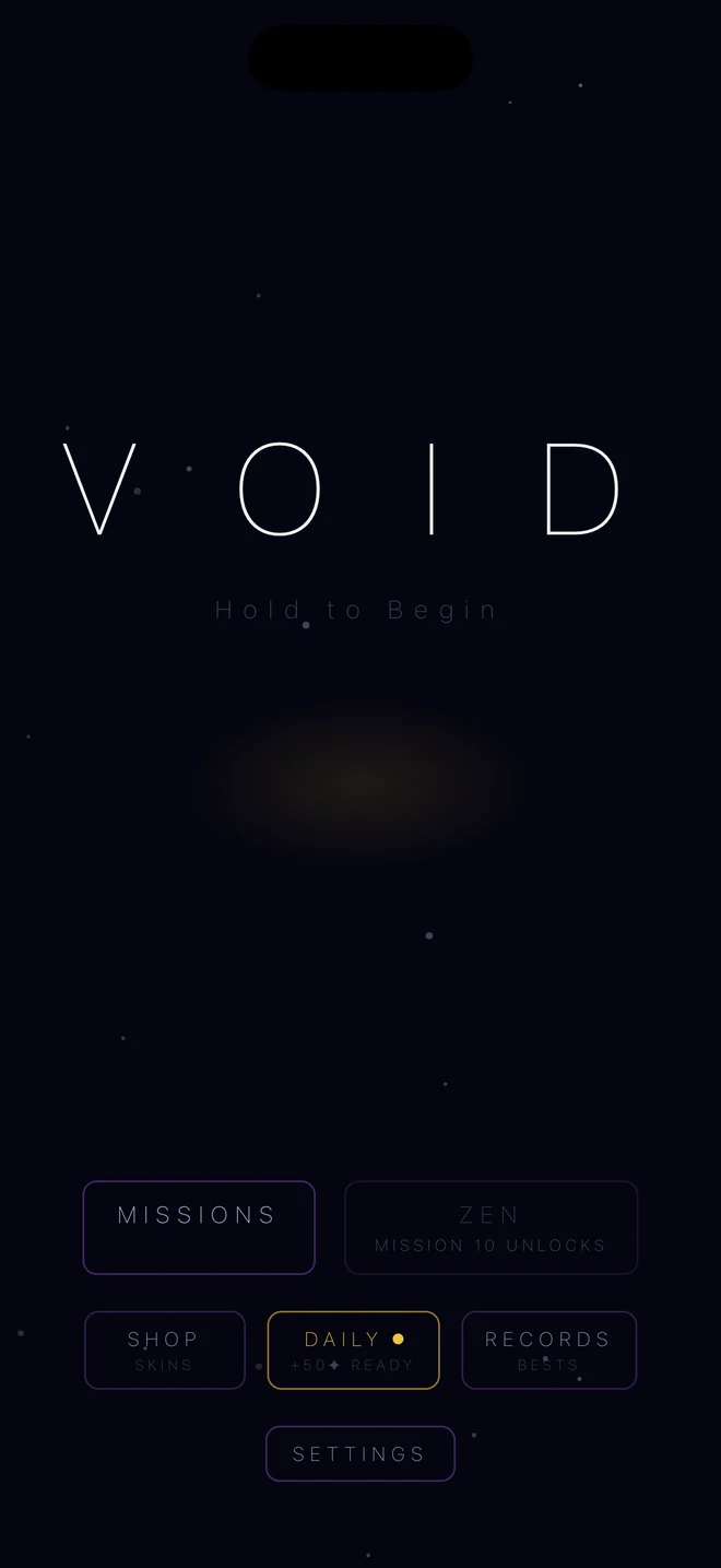 Void gameplay on iPhone